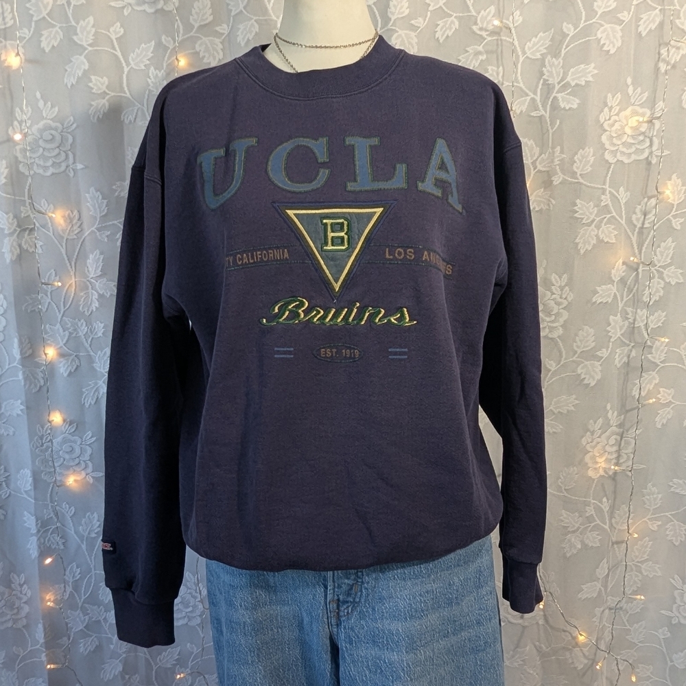 Genuine Vintage UCLA Jansport Crewneck Sweatshirt - Picture 1 of 6
